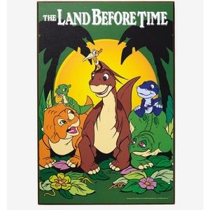 Land Before Time wall wooden hanging New